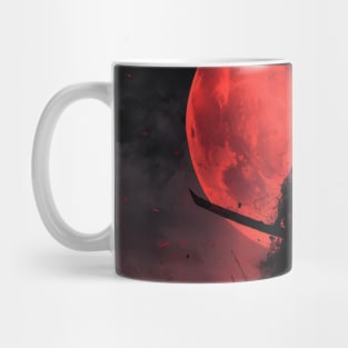 Blood Moon Witch Hunter Samurai Scythe Mug